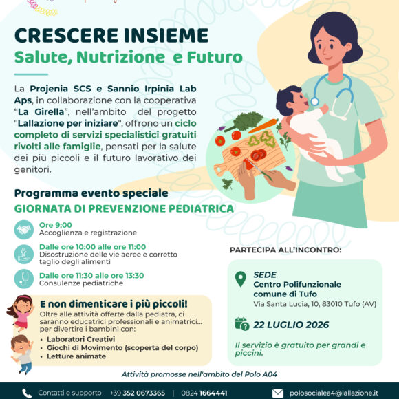 CRESCERE INSIEME. Salute, Nutrizione e Futuro